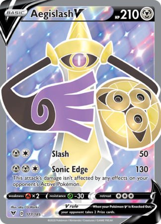 Aegislash V - Vivid Voltage