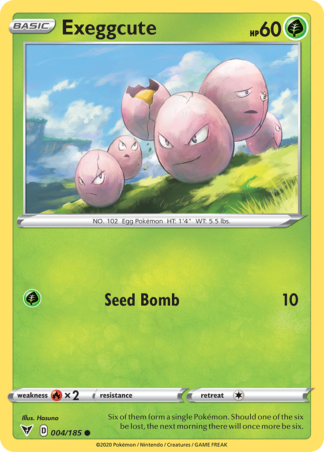 Exeggcute Reverse - Vivid Voltage