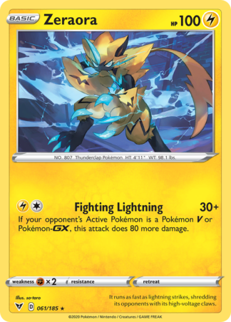 Zeraora Reverse - Vivid Voltage