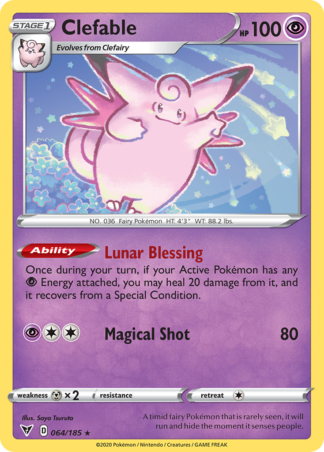 Clefable Reverse - Vivid Voltage