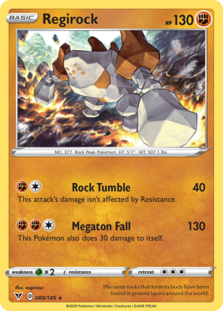 Regirock Reverse - Vivid Voltage