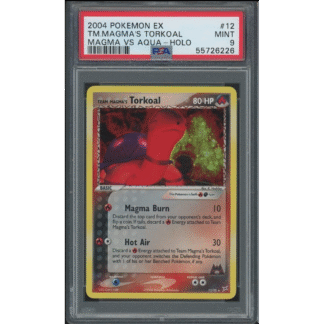 Team Magma's Torkoal - Magma VS Aqua - PSA 9