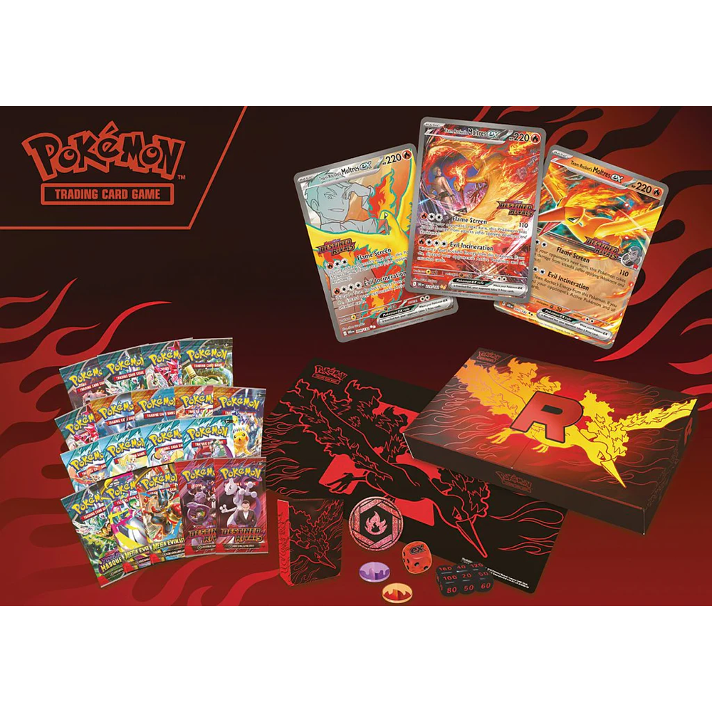 Team Rocket's Moltres ex Ultra-Premium Collection Box - Afbeelding 2